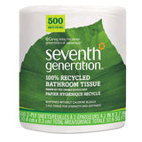 100% Recycled Bathroom Tissue, Septic Safe, 2-ply, White, 500 Sheets-jumbo Roll, 60-carton