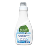 Natural Liquid Fabric Softener, Free And Clear-unscented 32 Oz, Bottle