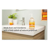 Natural Hand Wash, Mandarin Orange And Grapefruit, 12 Oz Pump Bottle, 8-carton