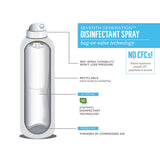 Disinfectant Sprays, Fresh Citrus-thyme, 13.9 Oz, Spray Bottle