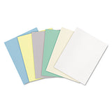 Digital Index White Card Stock, 92 Bright, 110lb, 8.5 X 11, White, 250-pack
