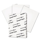 Digital Vellum Bristol White Cover, 67 Lb, 8.5 X 11, Vellum White, 250-pack