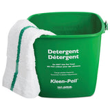 Kleen-pail, 6qt, Plastic, Green, 12-carton