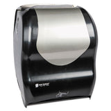 Smart System With Iq Sensor Towel Dispenser, 16.5 X 9.75 X 12, Black-silver