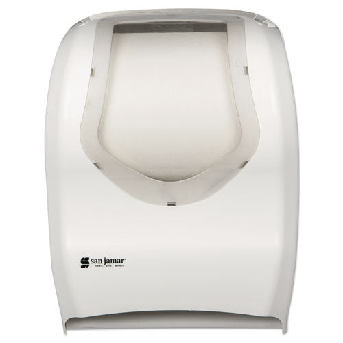 Smart System With Iq Sensor Towel Dispenser, 16.5 X 9.75 X 12, White-clear