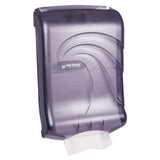 Ultrafold Multifold-c-fold Towel Dispenser, Classic, 11.75 X 6.25 X 18, Black Pearl