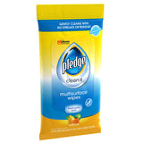 Multi-surface Cleaner Wet Wipes, Cloth, 7 X 10, Fresh Citrus, 25-pack