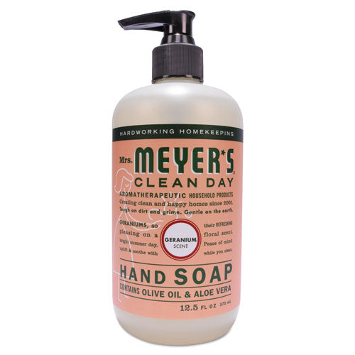 Clean Day Liquid Hand Soap, Geranium, 12.5 Oz, 6-carton