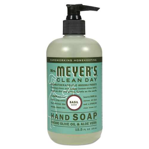 Clean Day Liquid Hand Soap, Basil, 12.5 Oz, 6-carton