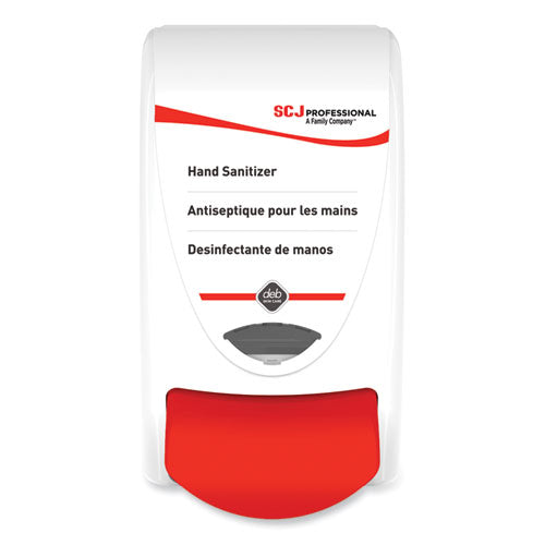 Sanitizer Dispenser, 1 L, 4.92 X 4.6 X 9.25, White, 15-carton
