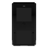 Transparent Manual Dispenser, 1 L, 4.92 X 4.5 X 9.25, Black-chrome, 15-carton