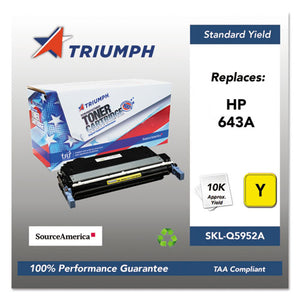 751000nsh0285 Remanufactured Q5952a (643a) Toner, 10000 Page-yield, Yellow