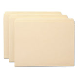 Manila File Folders, Straight Tab, Letter Size, 100-box