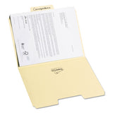 Supertab Top Tab File Folders, 1-3-cut Tabs, Letter Size, 11 Pt. Manila, 100-box