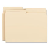 Manila File Folders, 1-2-cut Tabs, Letter Size, 100-box