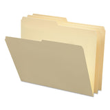 Manila File Folders, 1-2-cut Tabs, Letter Size, 100-box