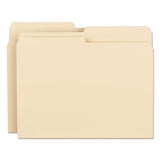 Manila File Folders, 1-2-cut Tabs, Letter Size, 100-box