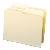 Manila File Folders, 1-2-cut Tabs, Letter Size, 100-box