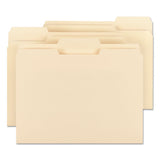 Manila File Folders, 1-3-cut Tabs, Letter Size, 100-box