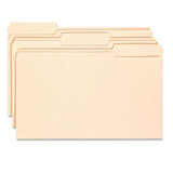 Top Tab File Folders With Antimicrobial Product Protection, 1-3-cut Tabs, Letter Size, Manila, 100-box