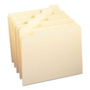 Manila File Folders, 1-5-cut Tabs, Letter Size, 100-box