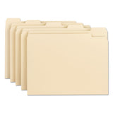 Manila File Folders, 1-5-cut Tabs, Letter Size, 100-box