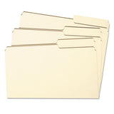 Manila Guide Height Systems File Folders, 2-5-cut Tabs, Right Of Center, Letter Size, 100-box