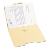 Supertab Reinforced Guide Height Top Tab Folders, 1-3-cut Tabs, Letter Size, 11 Pt. Manila, 100-box