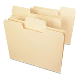 Supertab Top Tab File Folders, 1-3-cut Tabs, Letter Size, 14 Pt. Manila, 50-box