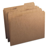 Heavyweight Kraft File Folders, 1-3-cut Tabs, Letter Size, 11 Pt. Kraft, 100-box