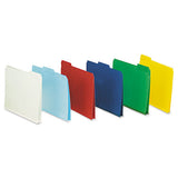 Expanding Recycled Heavy Pressboard Folders, 1-3-cut Tabs, 1" Expansion, Letter Size, Gray-green, 25-box