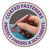 Six-section Pressboard Top Tab Classification Folders With Safeshield Fasteners, 2 Dividers, Letter Size, Blue, 10-box