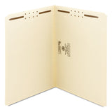 Top Tab 2-fastener Folders, Straight Tab, Letter Size, 11 Pt. Manila, 50-box