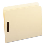 Top Tab 2-fastener Folders, Straight Tab, Letter Size, 11 Pt. Manila, 50-box