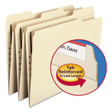 Top Tab 1-fastener Folders, 1-3-cut Tabs, Letter Size, 11 Pt. Manila, 50-box