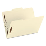 Top Tab 1-fastener Folders, 1-3-cut Tabs, Letter Size, 11 Pt. Manila, 50-box