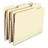 Top Tab 1-fastener Folders, 1-3-cut Tabs, Letter Size, 11 Pt. Manila, 50-box