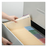 Top Tab 2-fastener Folders, 1-3-cut Tabs, Right Position, Letter Size, 11 Pt. Manila, 50-box