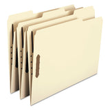 Top Tab 2-fastener Folders, 1-3-cut Tabs, Letter Size, 11 Pt. Manila, 50-box