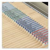 Top Tab 2-fastener Folders, 2-5-cut Tabs, Right Of Center, Letter Size, 11 Pt. Manila, 50-box