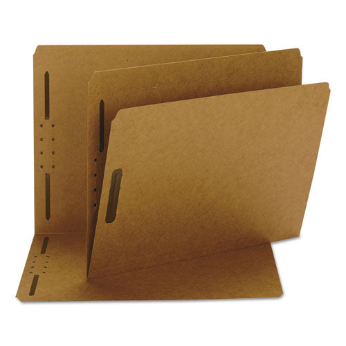 Kraft 2-fastener Folders, Straight Tab, Letter Size, Kraft, 50-box