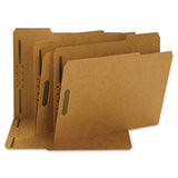 Top Tab 2-fastener Folders, 1-3-cut Tabs, Letter Size, 11 Pt. Kraft, 50-box