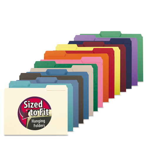 Interior File Folders, 1-3-cut Tabs, Legal Size, Manila, 100-box – The ...