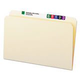 Manila File Folders, Straight Tab, Legal Size, 100-box