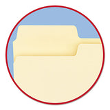 Supertab Top Tab File Folders, 1-3-cut Tabs, Legal Size, 11 Pt. Manila, 100-box