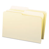 Manila File Folders, 1-2-cut Tabs, Legal Size, 100-box