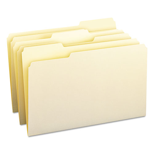 Manila File Folders, 1-3-cut Tabs, Legal Size, 100-box