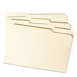 Reinforced Tab Manila File Folders, 1-3-cut Tabs, Legal Size, 11 Pt. Manila, 100-box