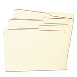 Reinforced Guide Height File Folders, 2-5-cut Tabs, Right Of Center, Legal Size, Manila, 100-box