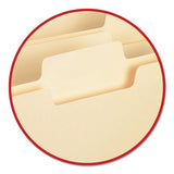 Supertab Reinforced Guide Height Top Tab Folders, 1-3-cut Tabs, Legal Size, 11 Pt. Manila, 100-box